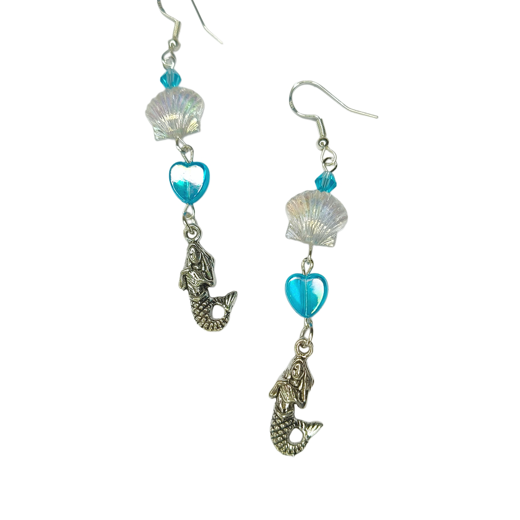 Aros Sirena Luz Marina - Mermaidcore 1