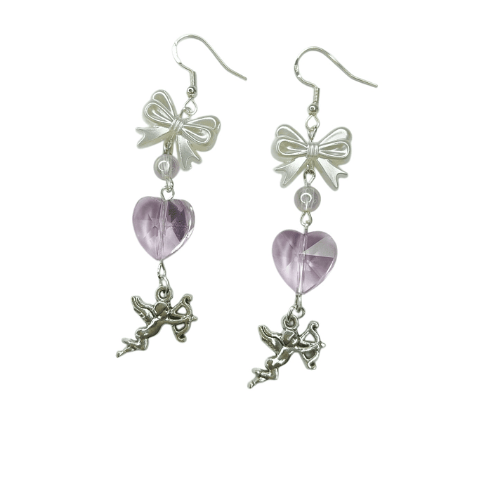 Aros Corazón de Angel - Coquette  1