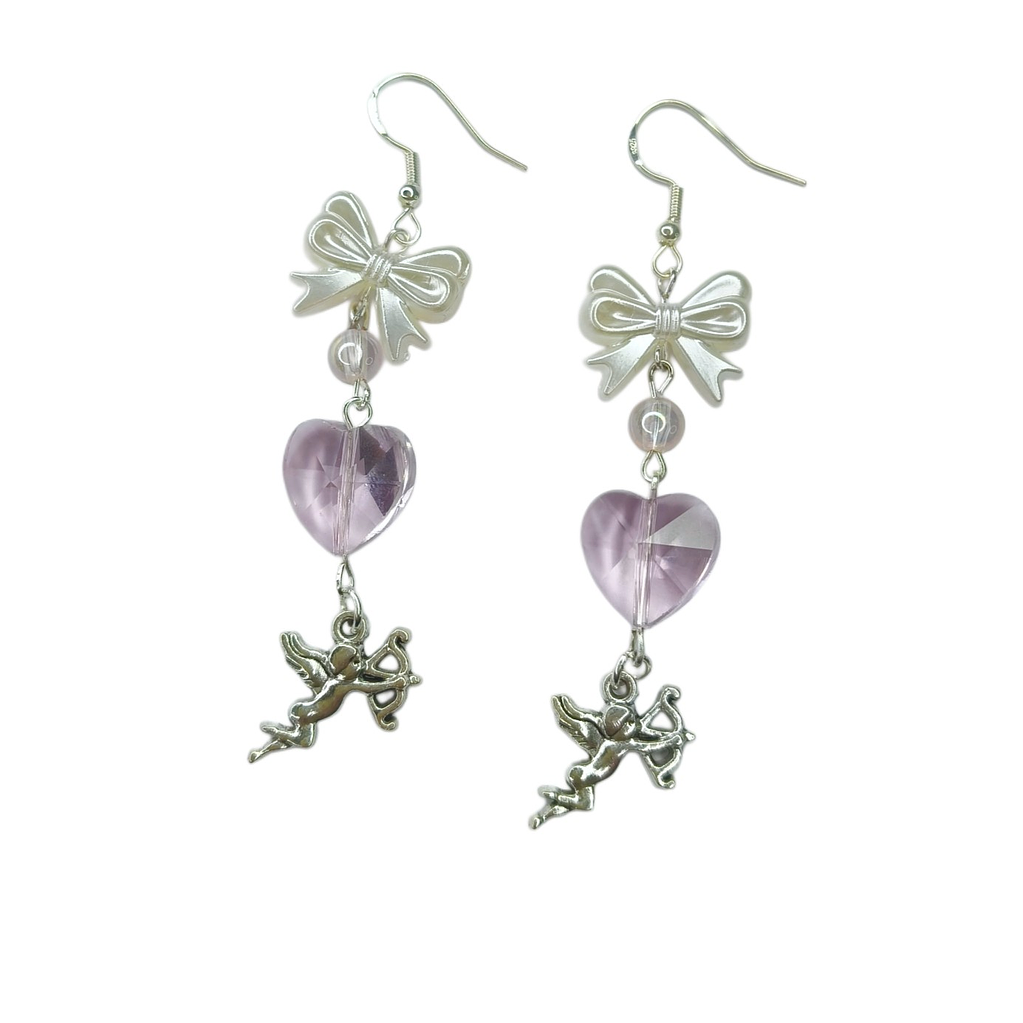 Aros Corazón de Angel - Coquette  3