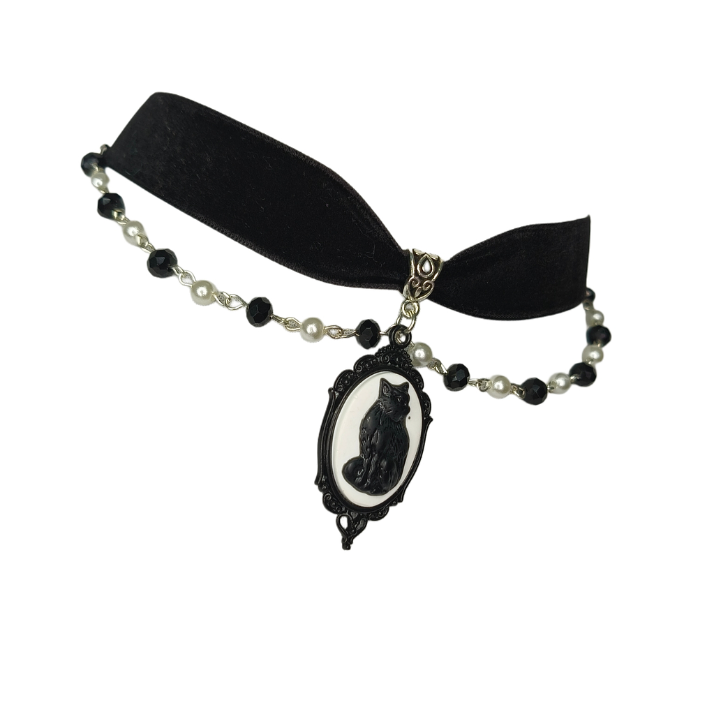 Choker Gargantilla Cat Noir  2