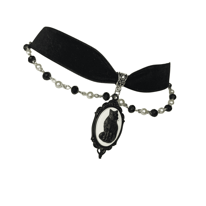 Choker Gargantilla Cat Noir  2