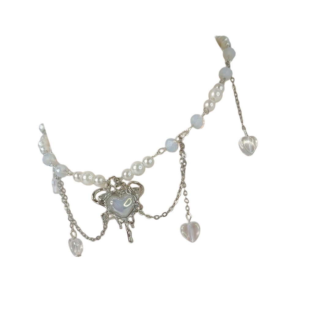 Collar corazón y2k  Cold Love  1