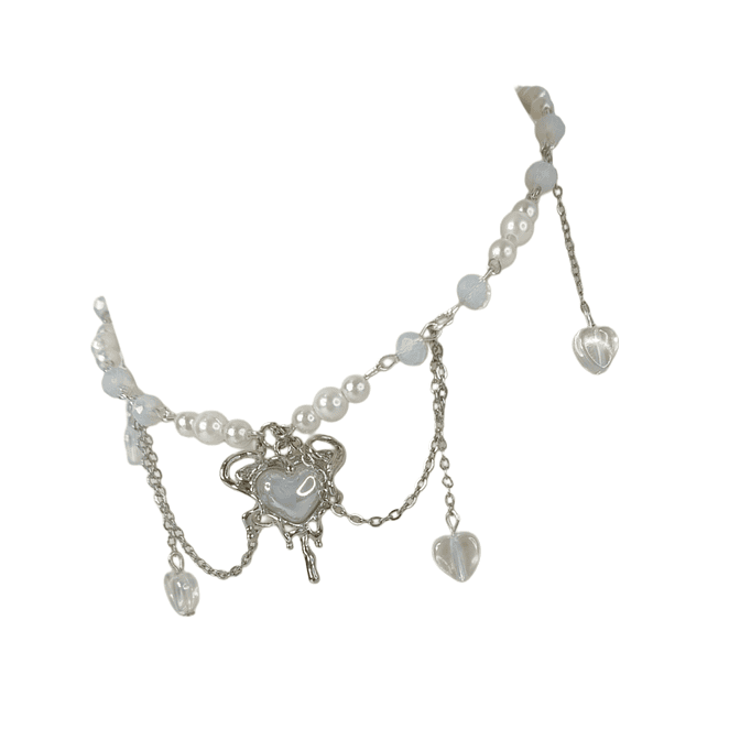 Collar corazón y2k  Cold Love  1