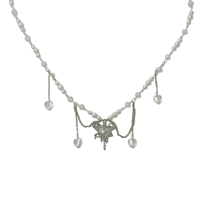 Collar corazón y2k  Cold Love  2