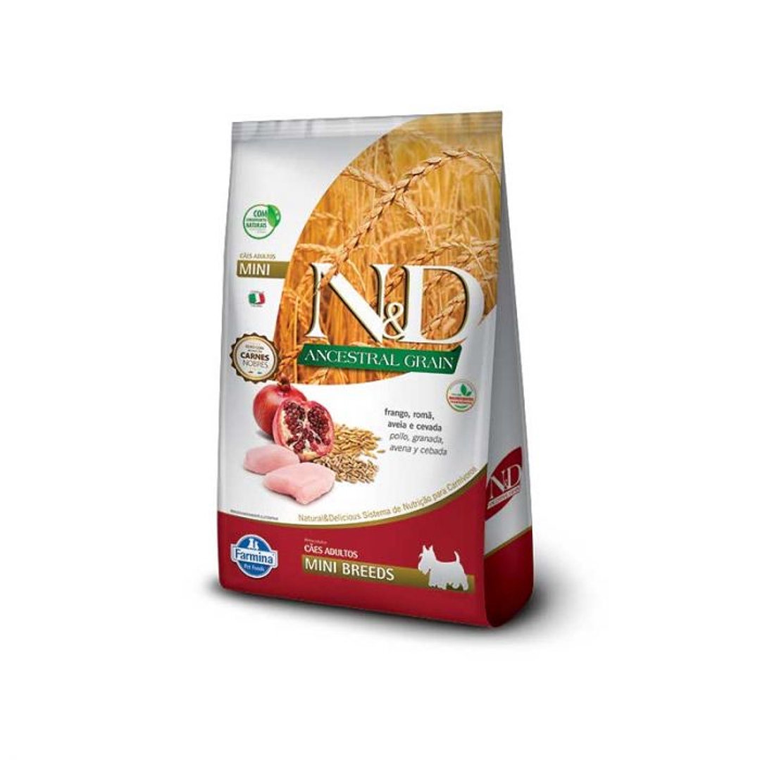 N&D Ancestral Grain Canine Adulto MEDIUM Pollo 10,1 Kg 1