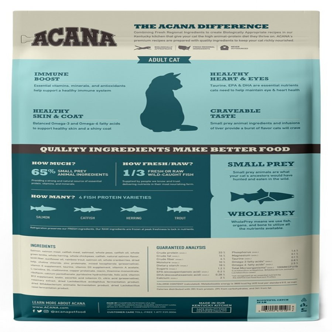 Acana Cat Bountiful Catch alimento para gato 1.8 KG 2