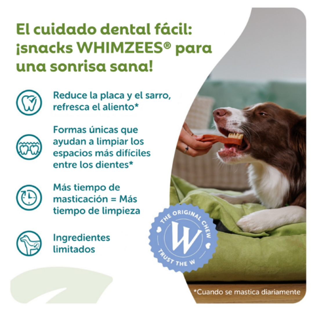 WHIMZEES® Toothbrush x UND Limpia Dientes Vegano de Uso Diario para Perros 5