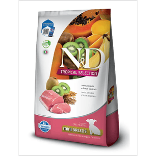 N&D Tropical Canine Puppy Mini Cerdo 2,5 Kg
