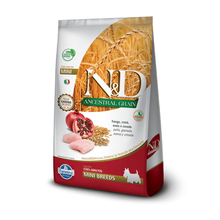 N&D Ancestral canine Adult mini 2,5KG 1