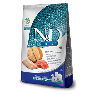N&D Ocean Canine Adulto Medium/ Maxi Salmon 2.5KG