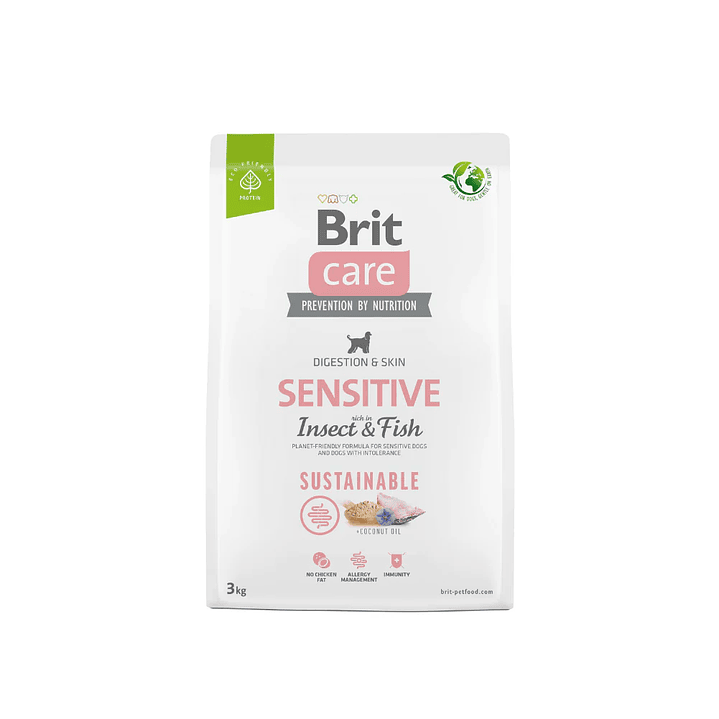 Brit Care Adult Insect & Fish Sensitive 3 Kg 1