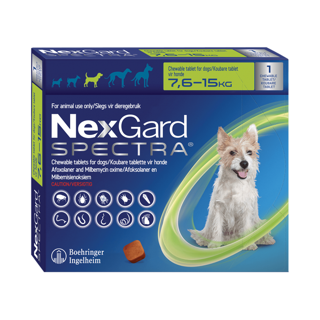 Nexgard spectra x 1 tab 7.6 a 15 kg 1