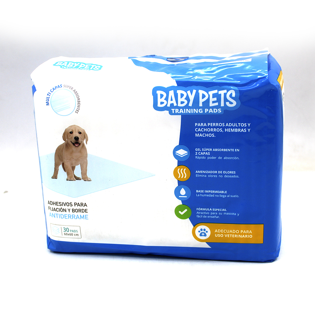 Baby Pets - Sabanillas-Training Pads 60 x 60 cm 30 Unidades 1