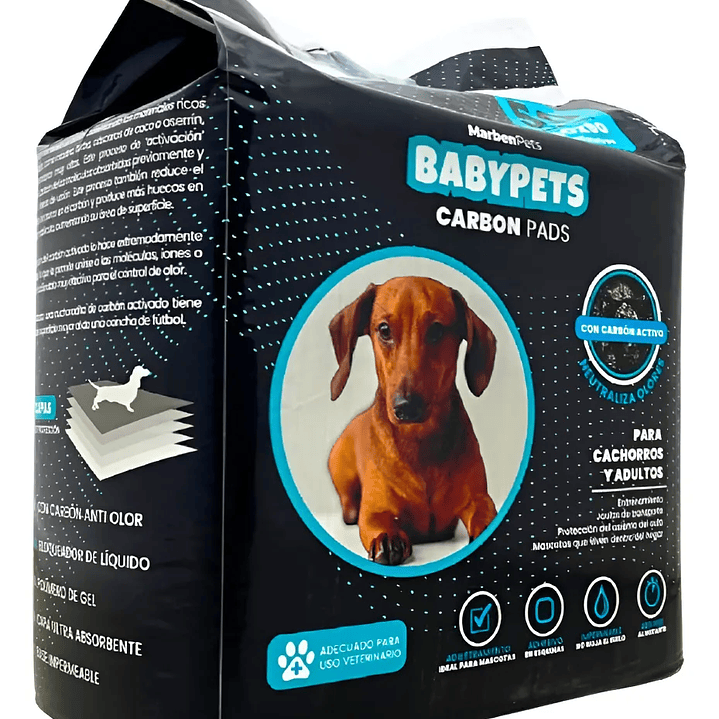 BABY PETS Sabanillas 50 und Carbon Activo 60×90 cm 1