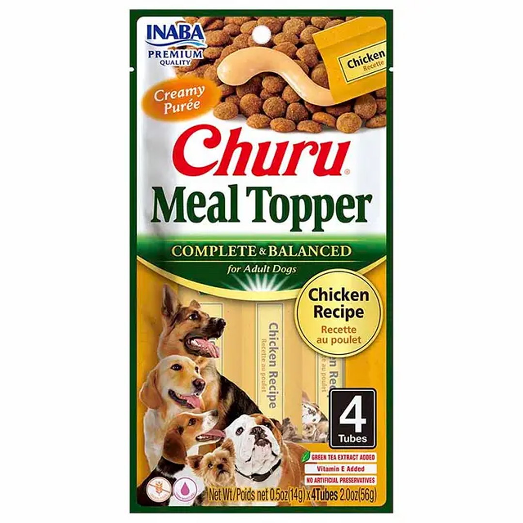 Churu Perro MEAL Topper Chicken14 gr c/u  1