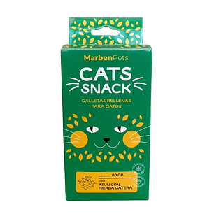 Cat Snack 80 gr Galletas Atun-Hierba Gatera