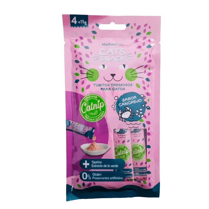 Snack CREMOSO Conejo con Hierba Gatera 15 gr  1