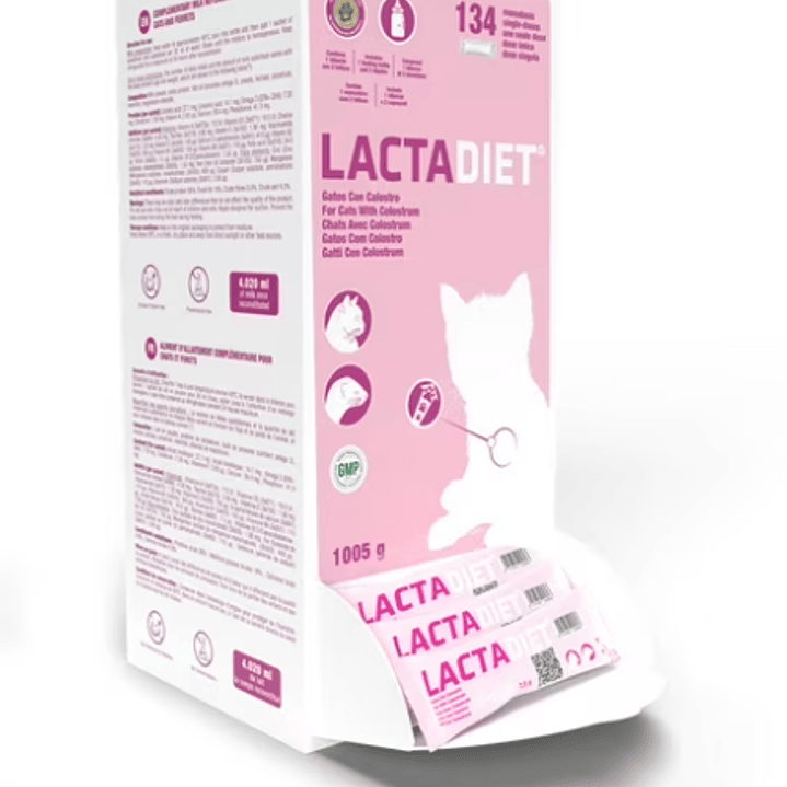 LECHE con Calostro  Lactadiet® sobre para Gatitos x unidad 7,5 gr c/u 1