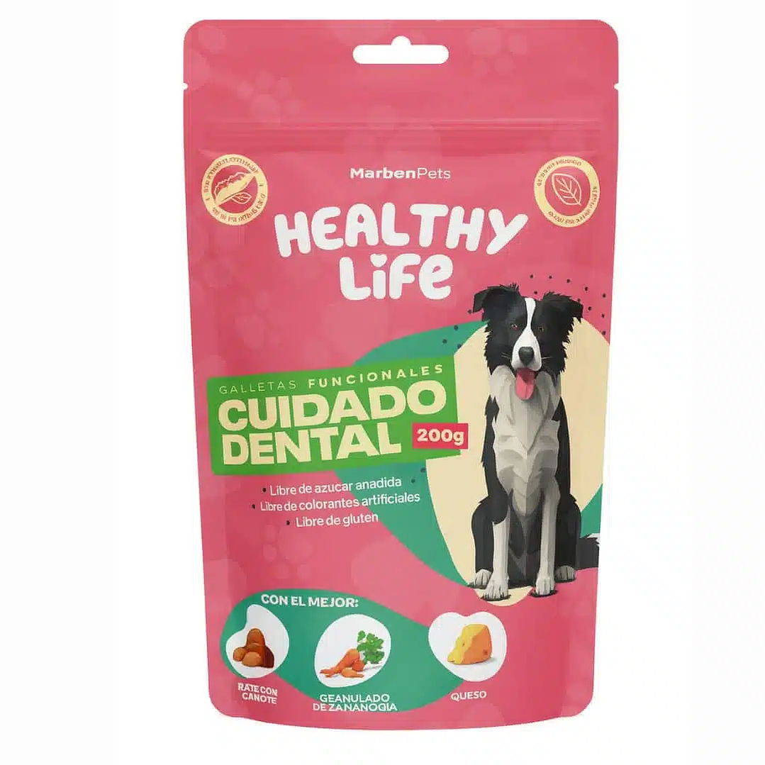 Healthy Life Galletas - PATO & CAMOTE- Cuidado dental 200 gr  1