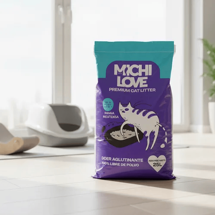 ARENA Michi LOVE - 20 Kg (Aglutinante-Olor Lavanda) 1