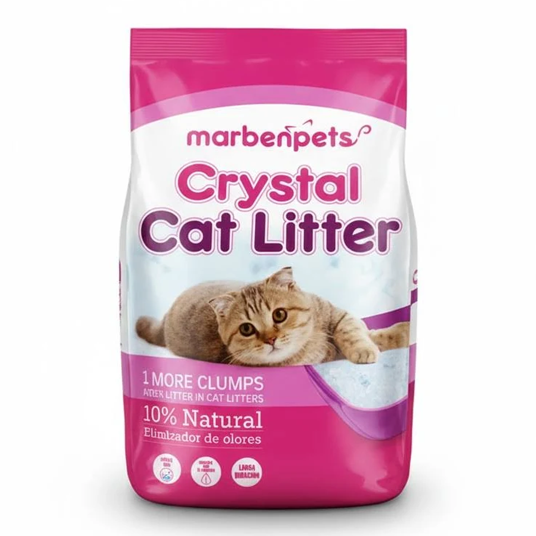 Arena Sanitaria Silica Cristal 3,2 Kg 1