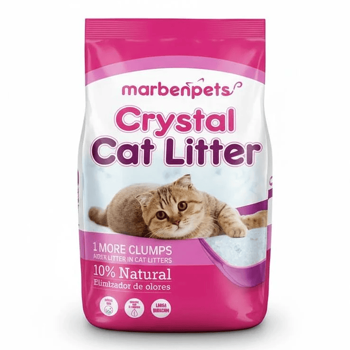 Arena Sanitaria Silica Cristal 3,2 Kg 1