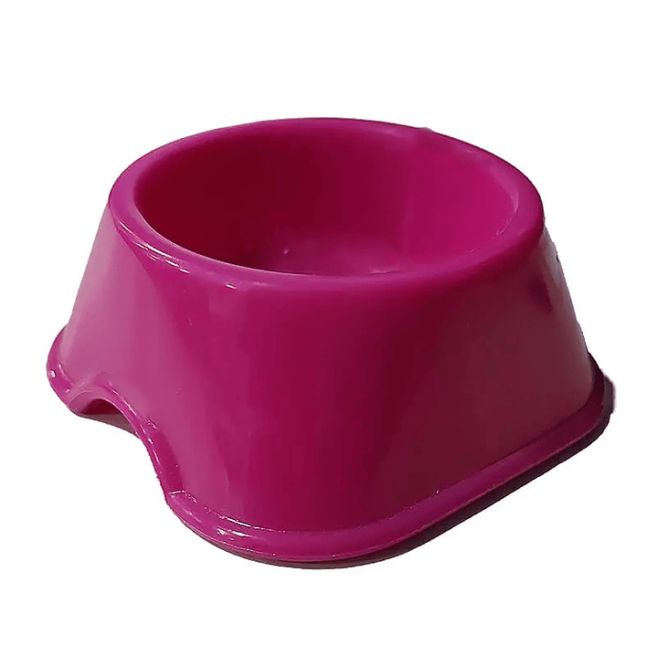 PLATITO - Rosa - Pocillo plastico 1