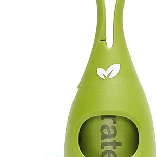 EARTH rated - DISPENSADOR Bolsas para Fecas + Rollo 15 bolsas 