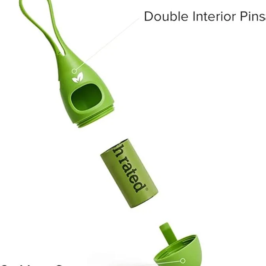 EARTH rated - DISPENSADOR Bolsas para Fecas + Rollo 15 bolsas  7