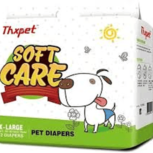 PAÑALES XL - soft care 12 Und