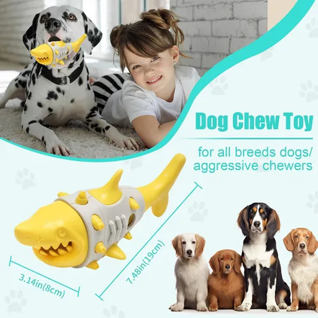 Juguete Para Perro Tiburón Para Morder 2