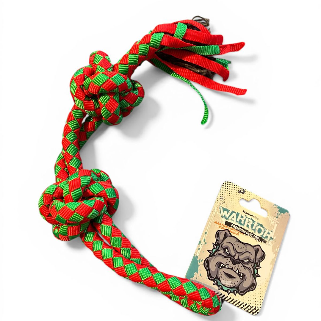 CUERDA 30 cm nudos trenzada 1