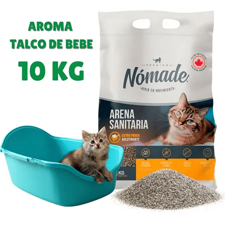 Arena Sanitaria Nomade 10 kg  2