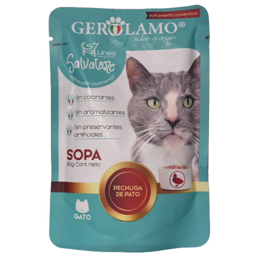 GEROLAMO - Sopa de Pato Pouch - 80 gr 1