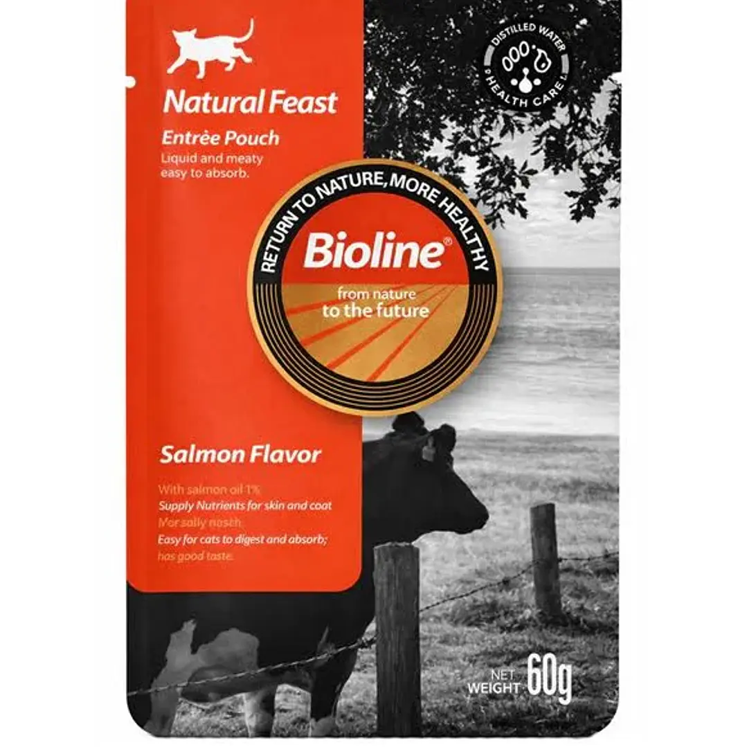 BIOLINE - Pouch Salmon 60 gr  1