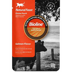 BIOLINE - Pouch Salmon 60 gr 