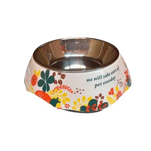 Plato Melamina + Acero 340 ml 