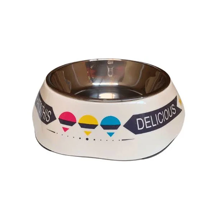 Plato de Melamina + Acero 150 ML 1