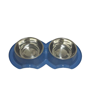 DOBLE Acero Inoxidable y Plastico 325gr