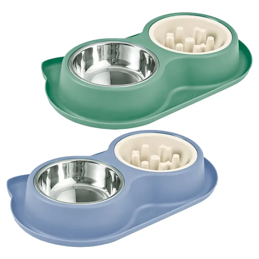 DOBLE 225 gr ACERO/PLASTICO Alimentacion lenta 1