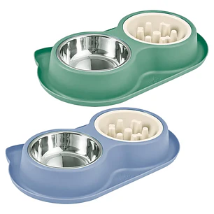 DOBLE 225 gr ACERO/PLASTICO Alimentacion lenta