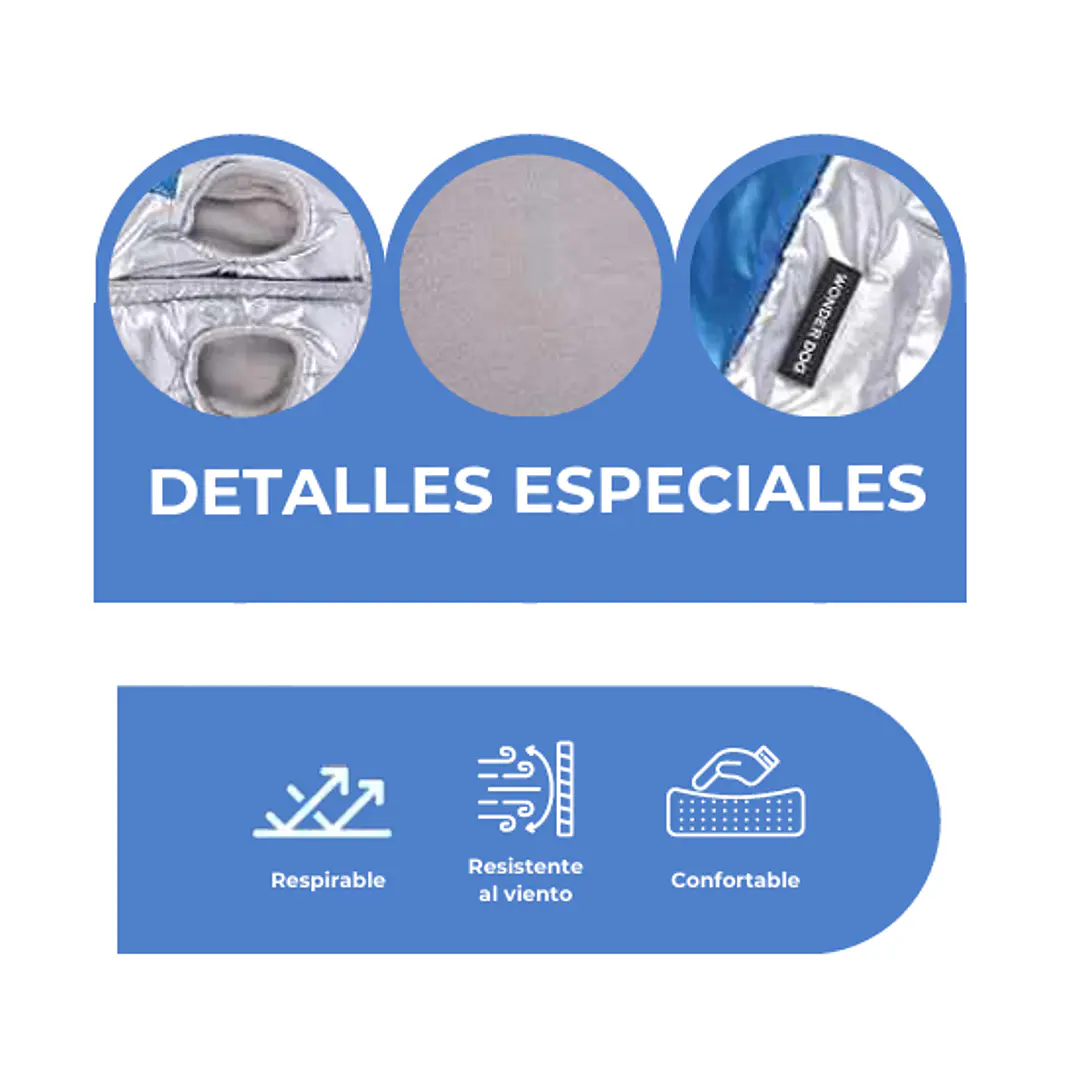 CORTAVIENTOS PERRO Talla S 2