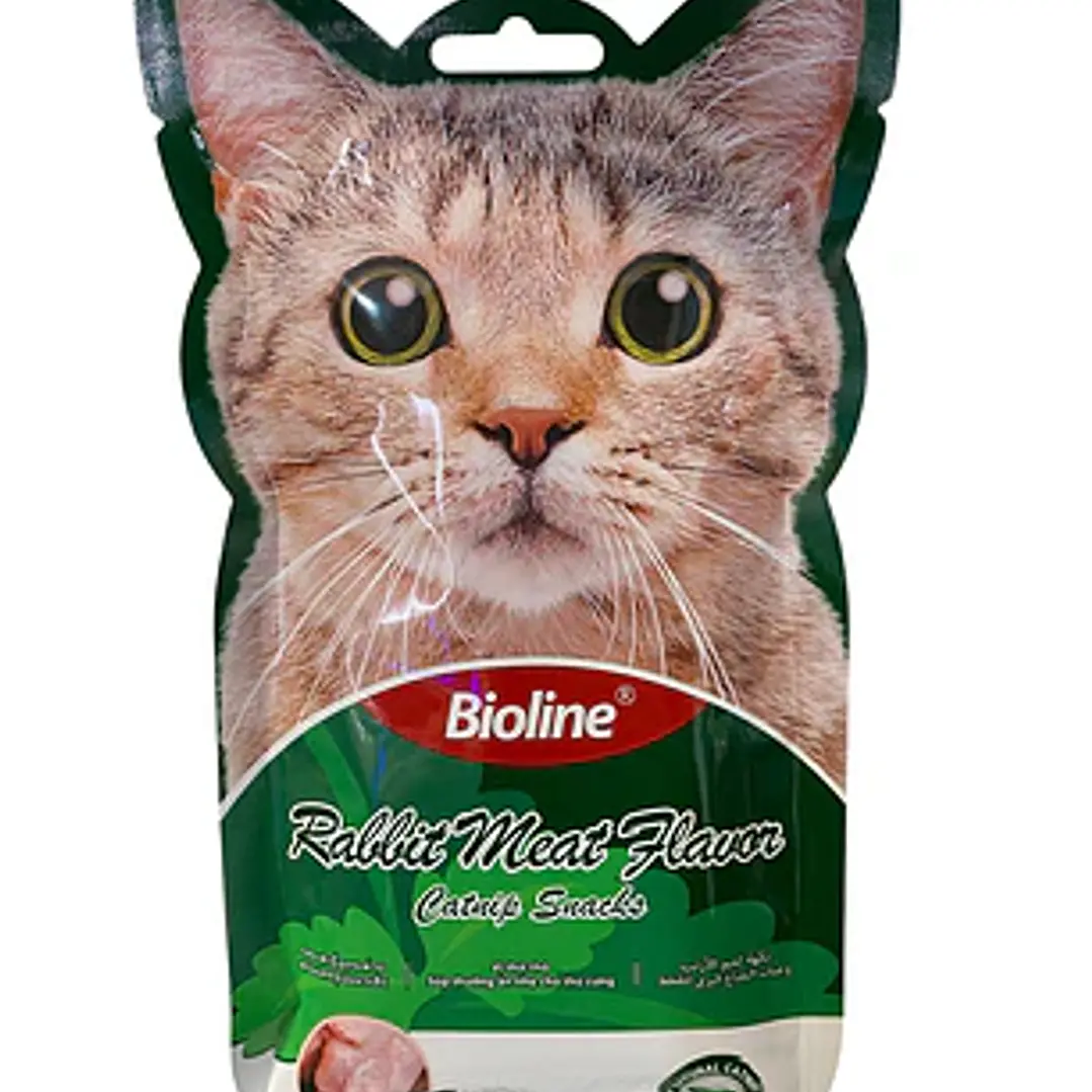 BIOLINE - 15 gr c/u cremoso Conejo catnip 1