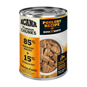 ACANA - POULTRY in Bone Broth 360 gr - Trozos de Ave en Caldo de Huesos