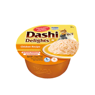CHURU DASH - Delight Chicken - Caldo Dashi con trozos de pollo 70 gr