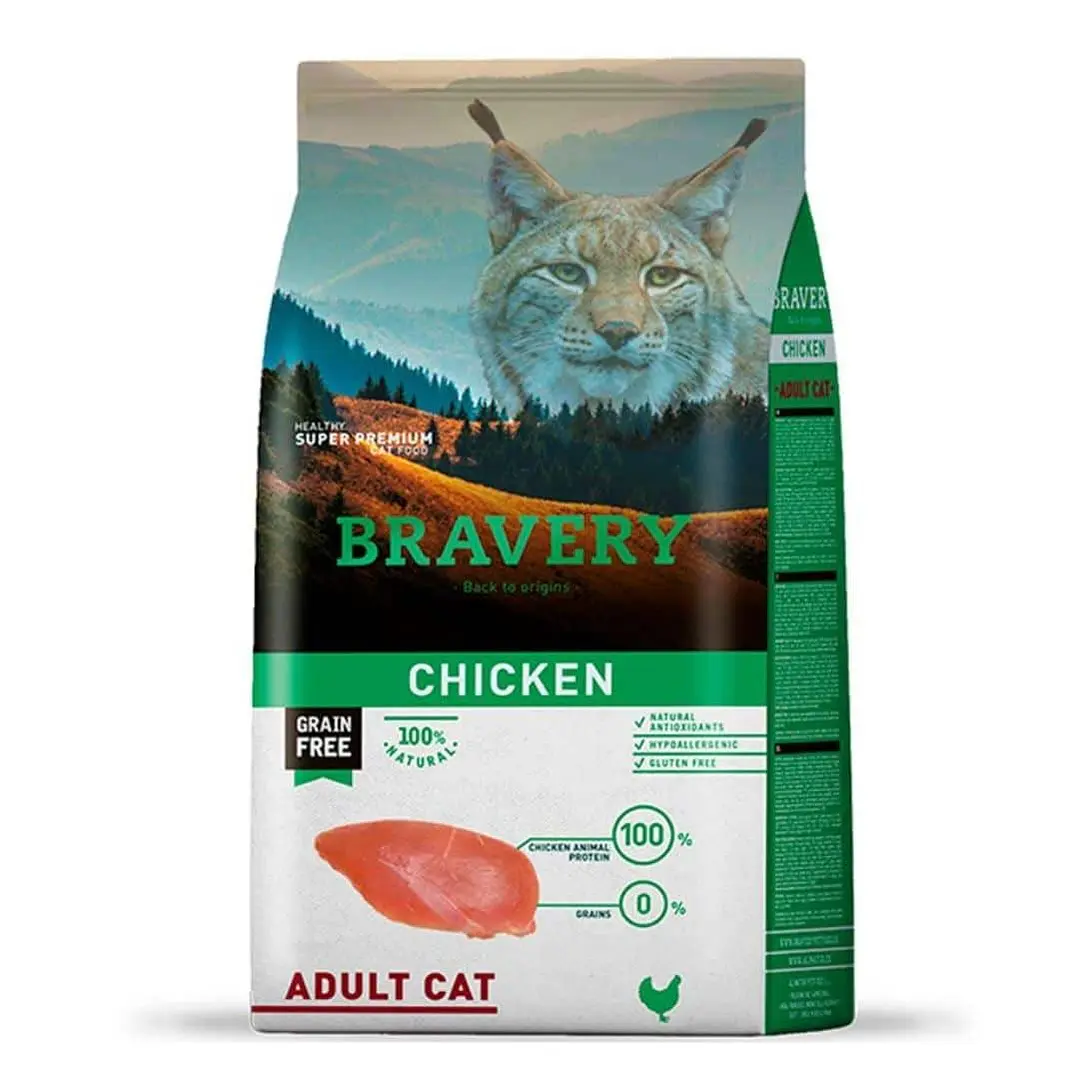 Bravery Gato Adulto Pollo 7 Kg 1