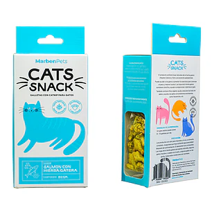 Cat Snack 80 gr Galleta Salmon-Hierba Gatera