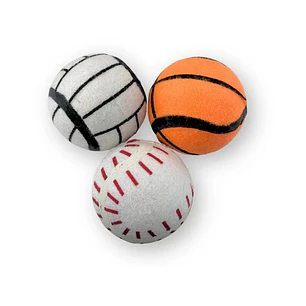 PELOTA- Set 3 und 6.3 cm con sonido