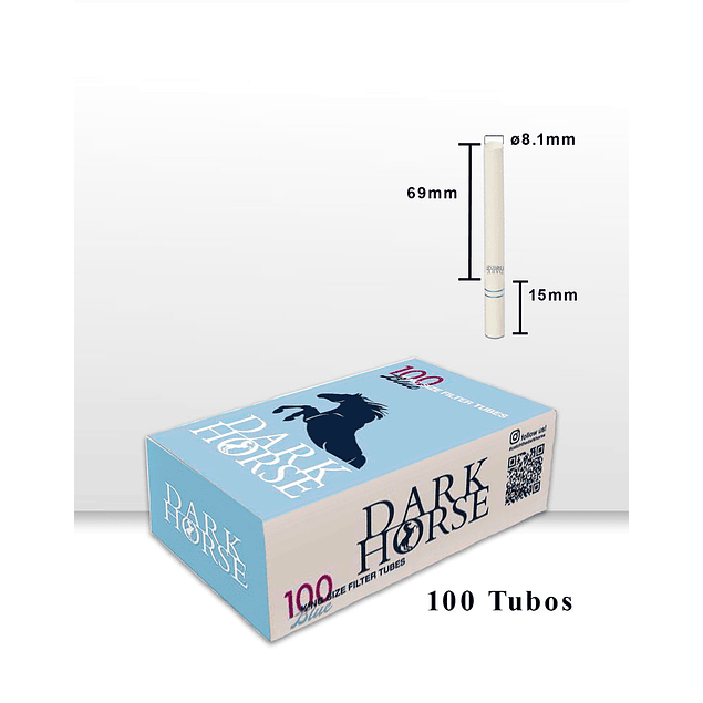 Tubo Para Rellenar Dark Horse BLUE Pack 5 Displays