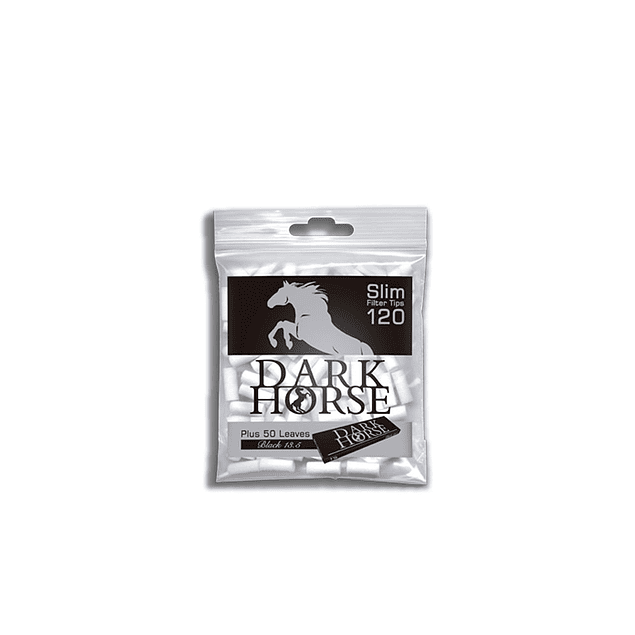 Dark Horse Filtro Slim 120 + Papelillo Black Display X 34